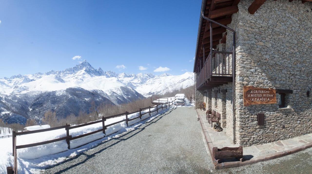 Agriturismo A Nostro Mizoun Ostana Екстер'єр фото